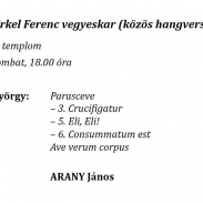 2001.04.07. Vendéglátás – Erkel Ferenc vegyeskar