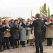 1997.10.26. Szoboravatás – Arany János, Tompa Mihály