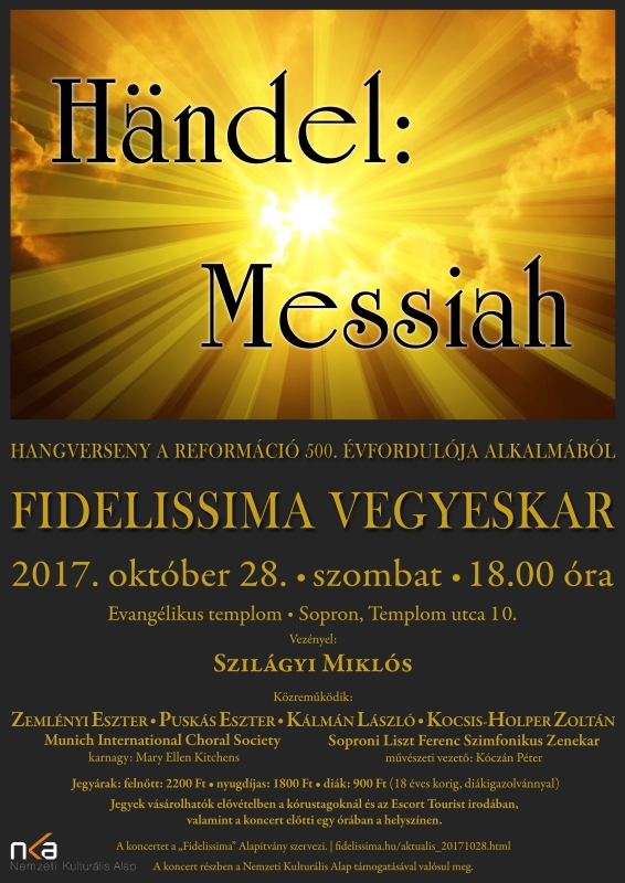 Händel: Messiah plakát