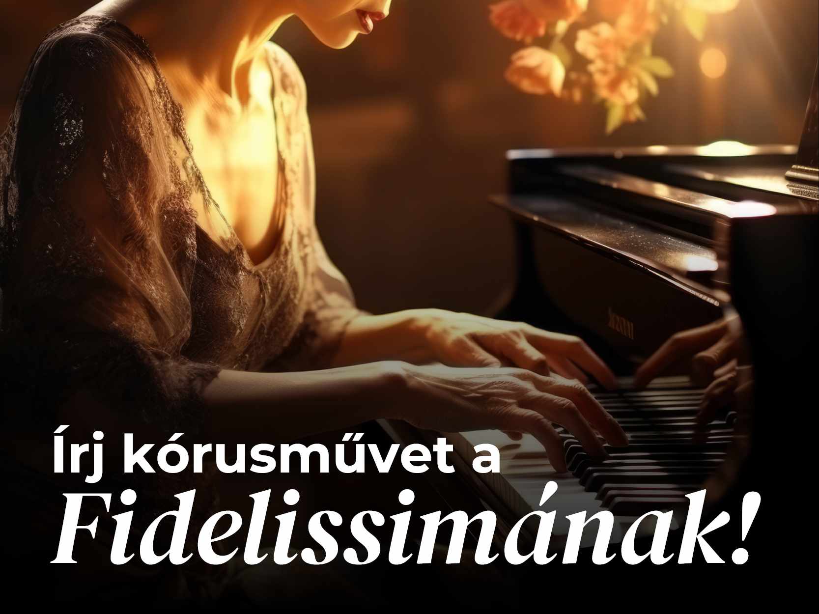 Írj vegyeskari művet a Fidelissima Vegyeskarnak!